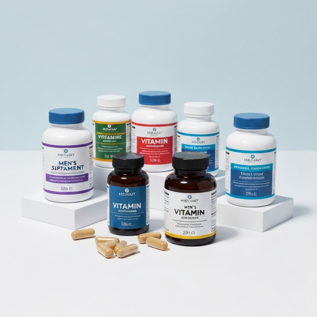 Men's supplements category